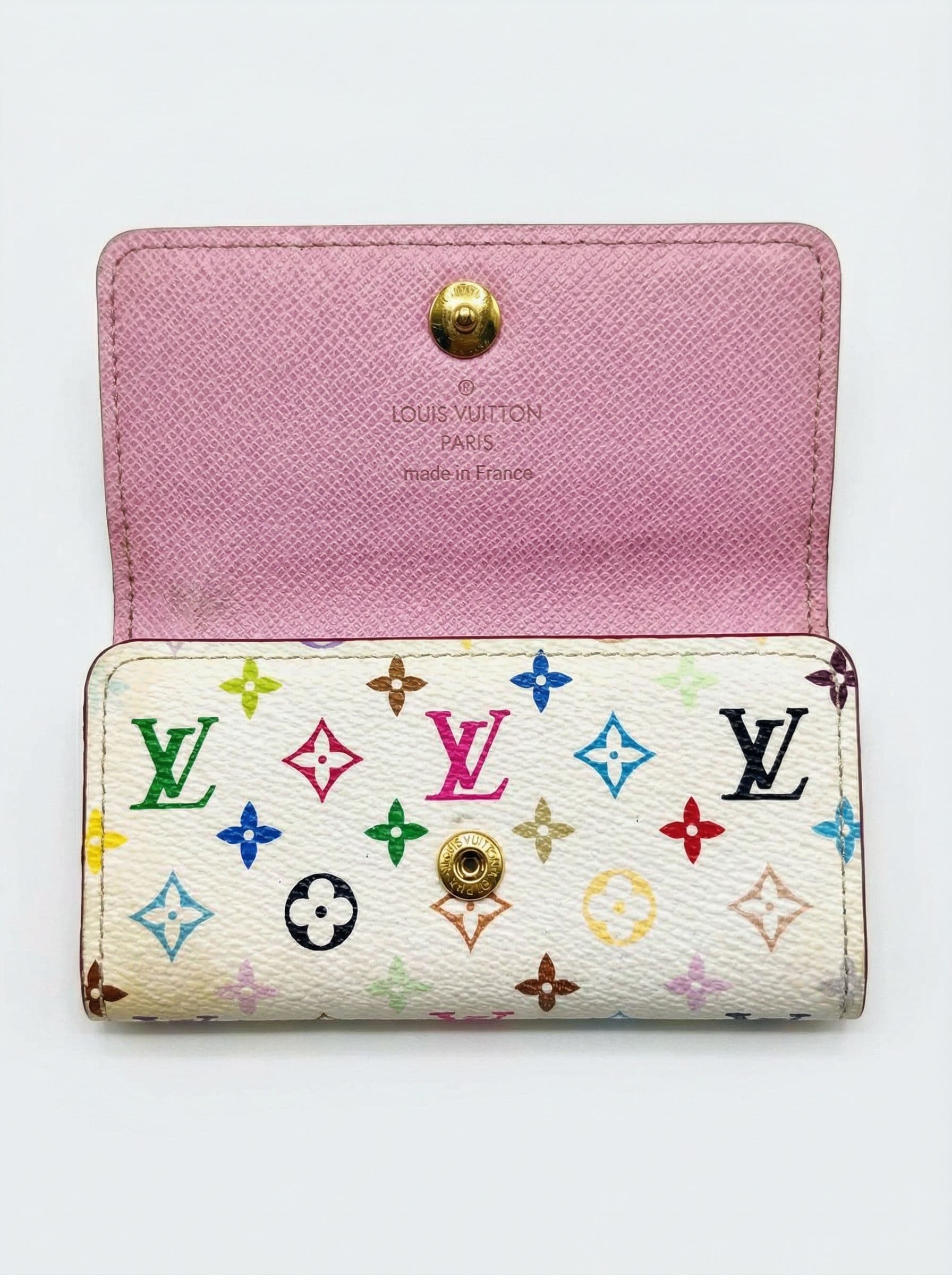 Louis Vuitton x Murakami Multicolore Key Case - Image 3